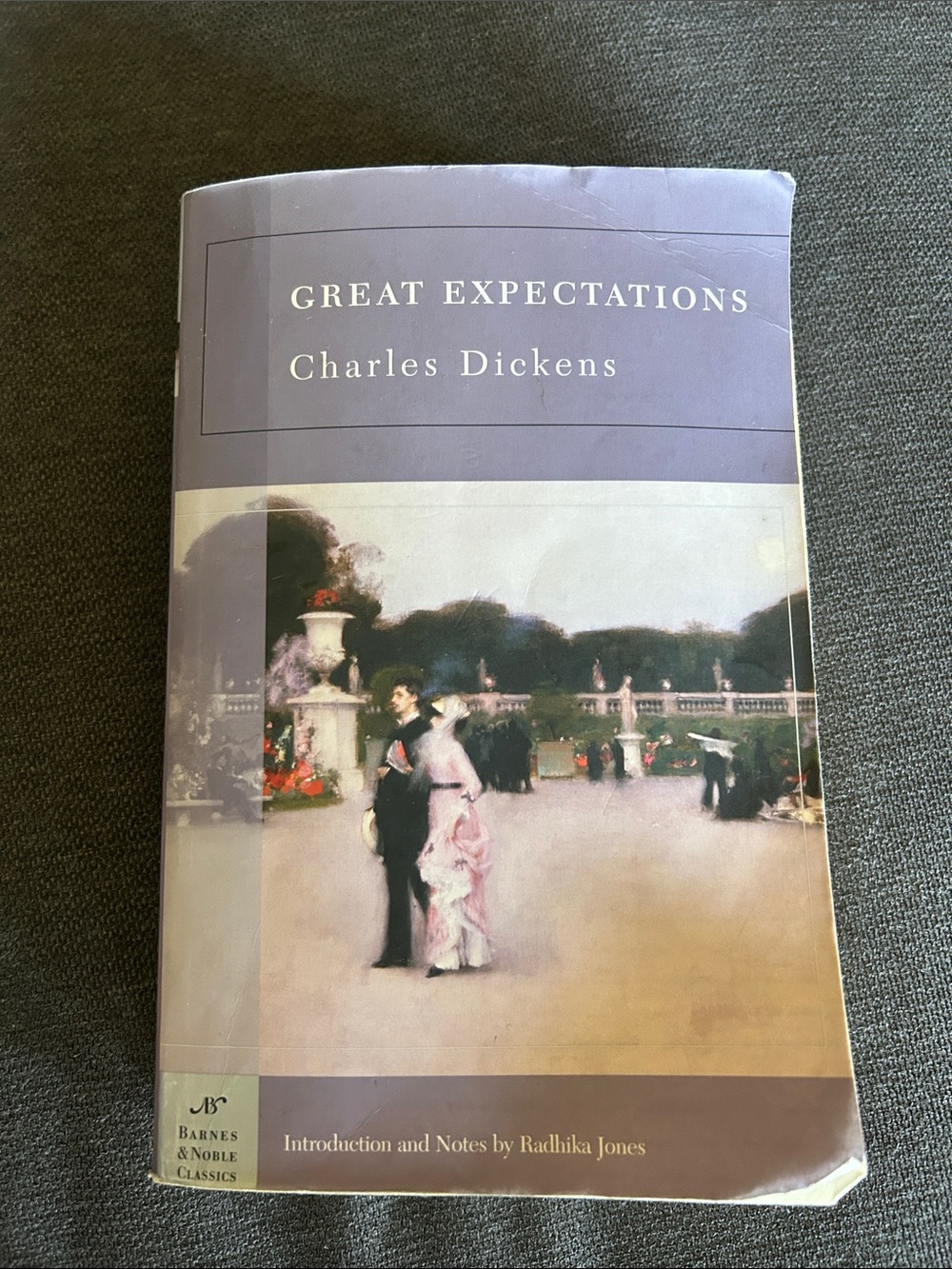 Barnes & Noble Great Expectations - Lavender and Cream Cover